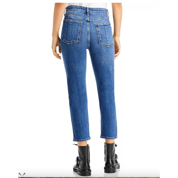 rag & bone Denim Jean Nina High Rise Ankle Cigarette Jasper - Picture 13 of 13